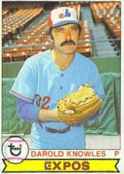 1979 Topps Baseball Cards      581     Darold Knowles